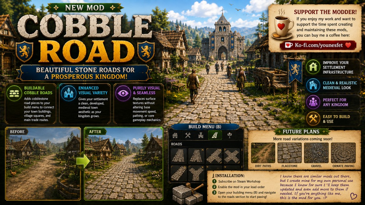 Cobble Road By MasterONG