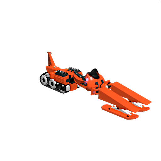 snow-mobile (part 1 of 5 in the arctic explorer set) preview