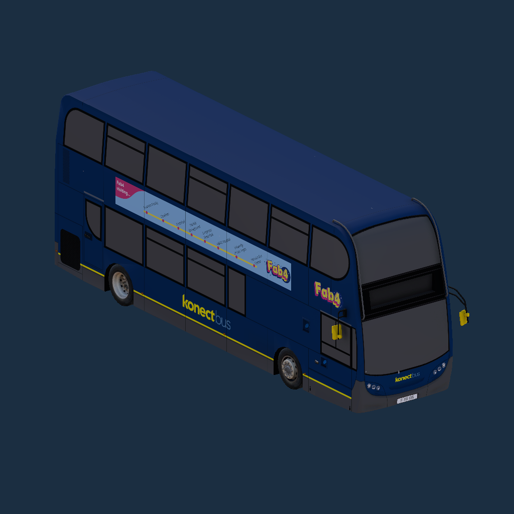 Go East-Anglia KonectBus ADL Enviro400 Facelift Fab4 Branded