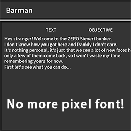 NoMorePixelFont