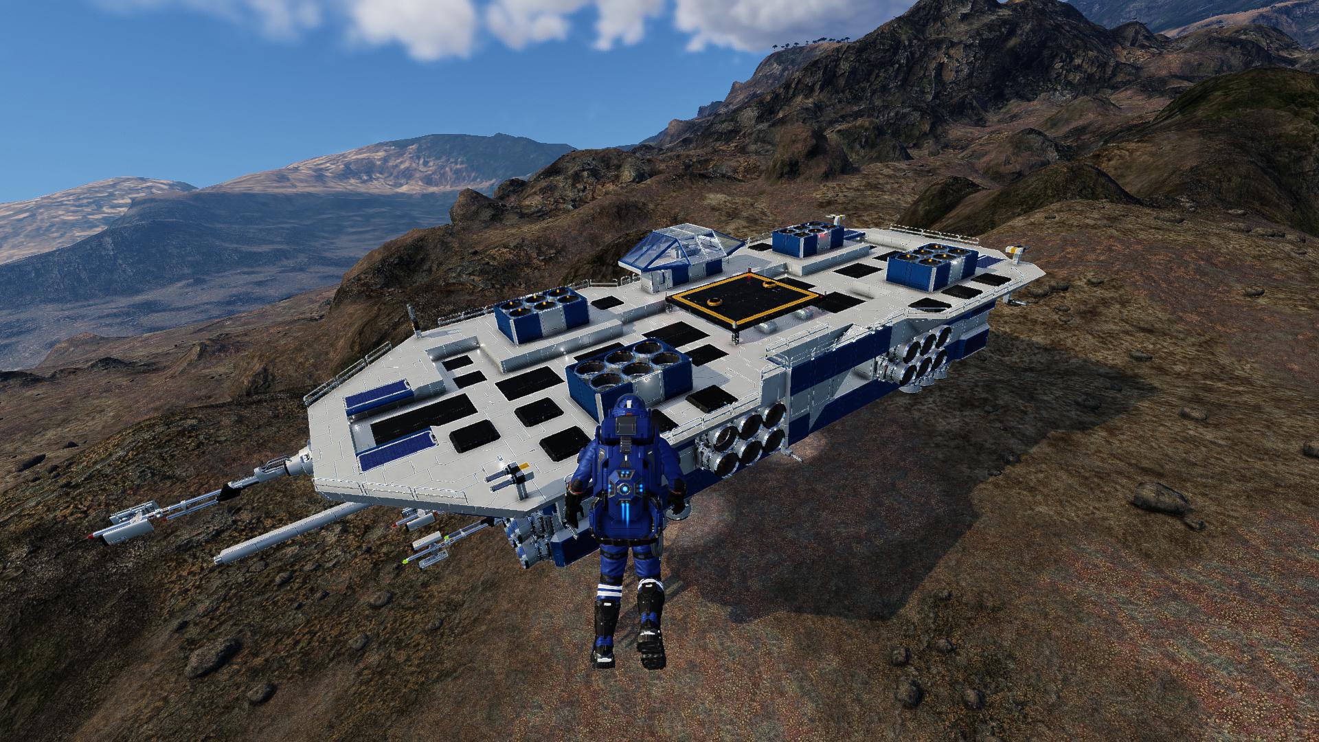 Converted Space Carrier Survival Ready WIP