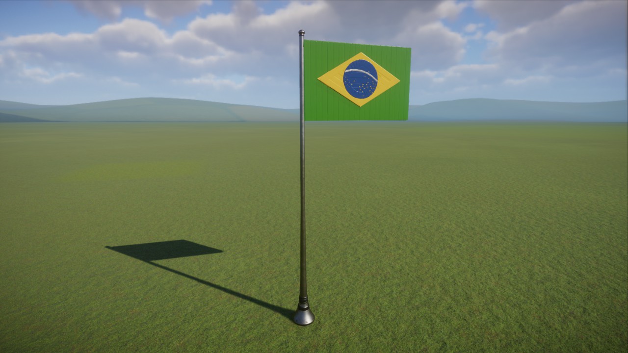 Brazilian Flag by Haribo