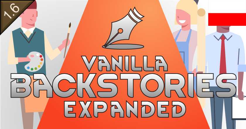 Vanilla Backstories Expanded [PL] mod preview for RimWorld
