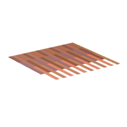 Plank Flooring - End Piece - Large