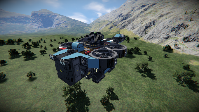 Imperial Helicopter Cargo Drone