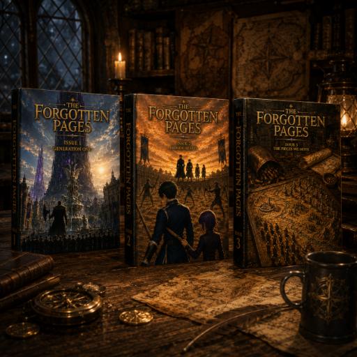 The Forgotten Pages Issues 1 - 3
