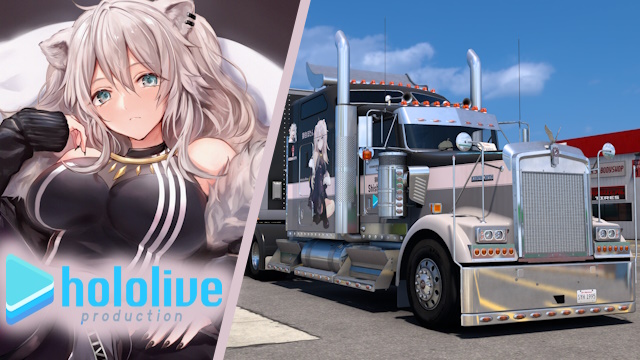 Kenworth W900 Shishiro Botan - Hololive [Combo Skin]