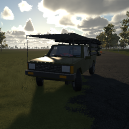 Toyota Hilux N50 Frame - Военная версия/war version preview