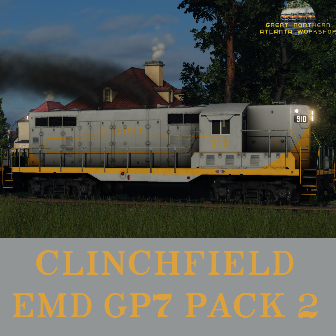 Clinchfield Railroad EMD GP7 Pack 2