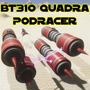 [STAR WARS] [POD] [PT] BT310 Quadra Podracer