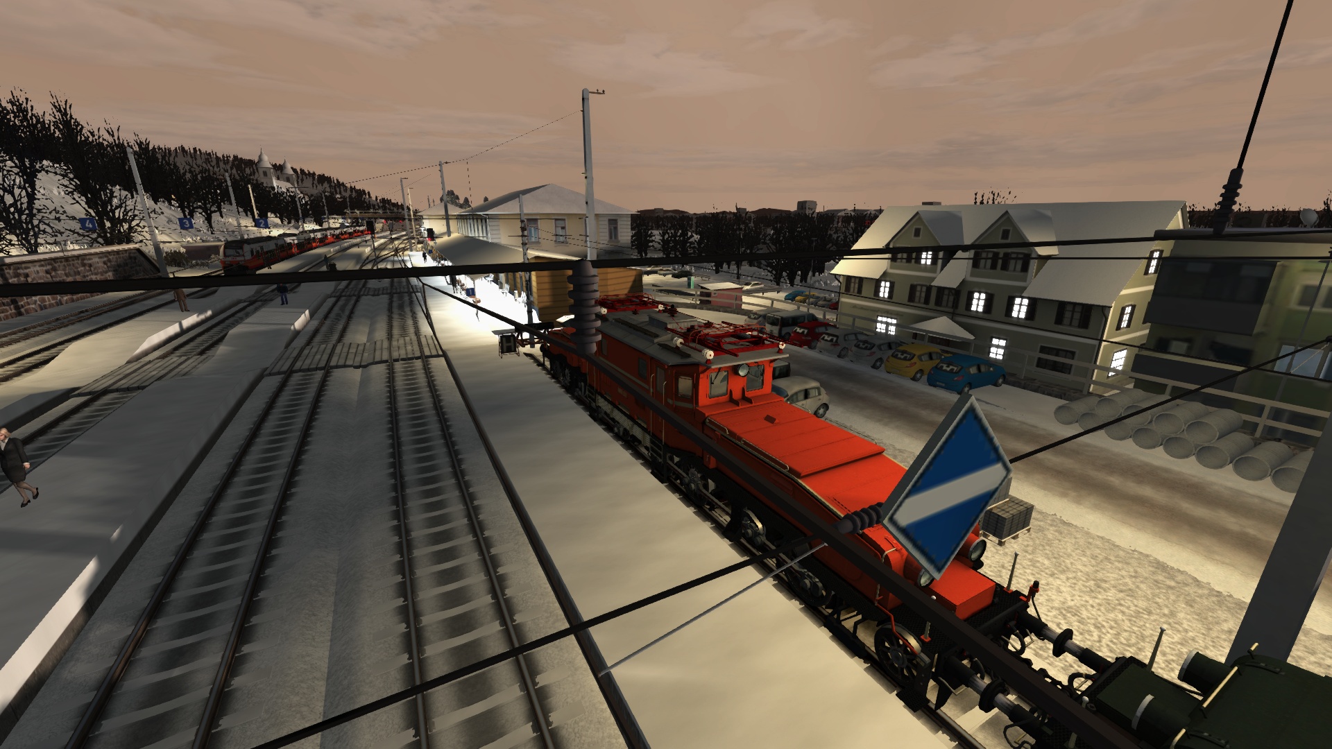 590 Austria tour Sudbahn Maribor Part 10 Krokodil Story 1 Spielfeld Strass to Werndorf