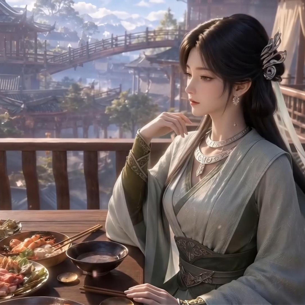 一眼沦陷的国风浪漫-落雨无声-凡人修仙传 preview
