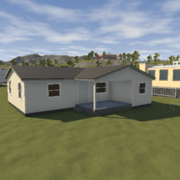 1950's 3 bedroom prefab house (unfurnished)