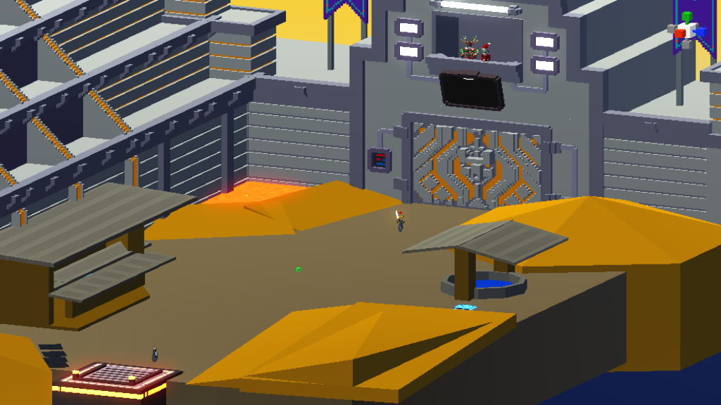 Wild west-ish level