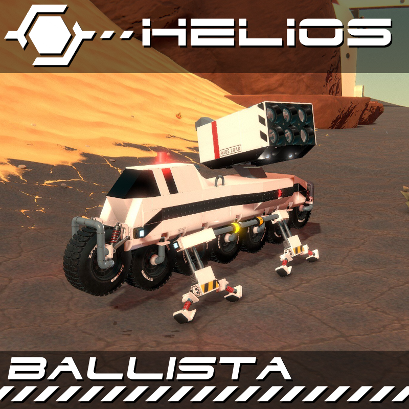 HELIOS 'Ballista' MLRS MonoTrack