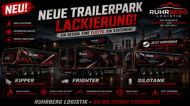 RuhrBerg-Logistik SCS Trailer Pack