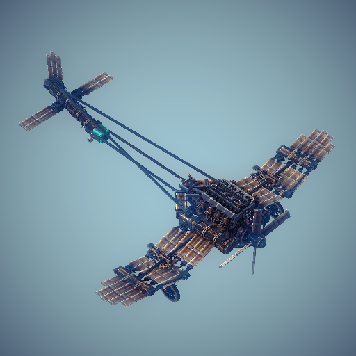 V8 Rope Engine Fighter Plane