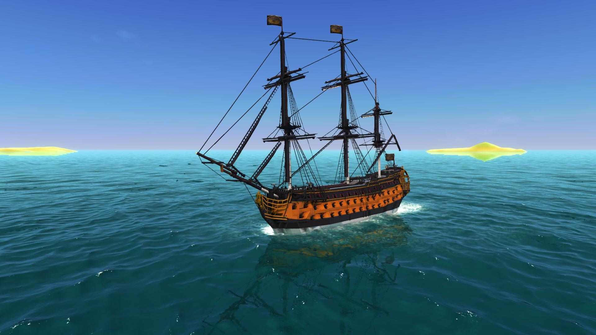 Sailable Christian VII ispired 2nd rate