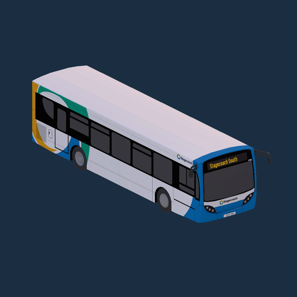 Stagecoach South ADL Enviro 300 Rear Emergency Door