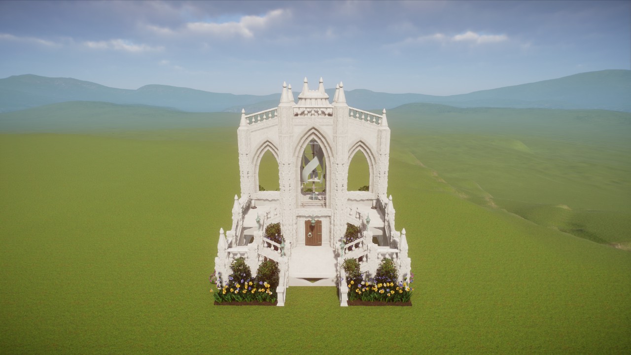 Cathedral Garden Wind Feature