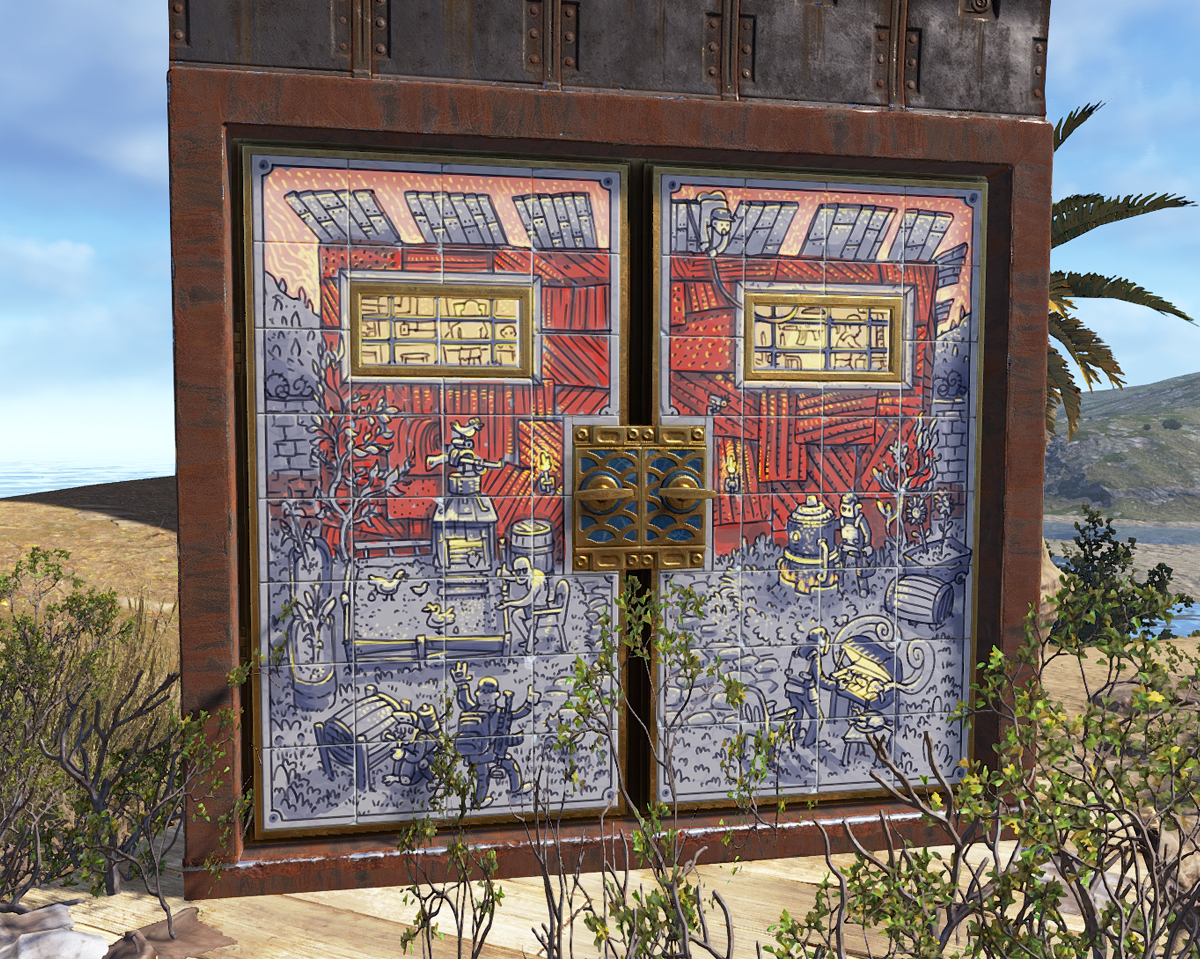 Porcelain Armored Double Door thumbnail 4