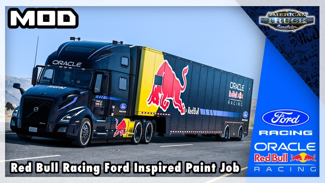 Red Bull Racing Ford Inspired Paint Job