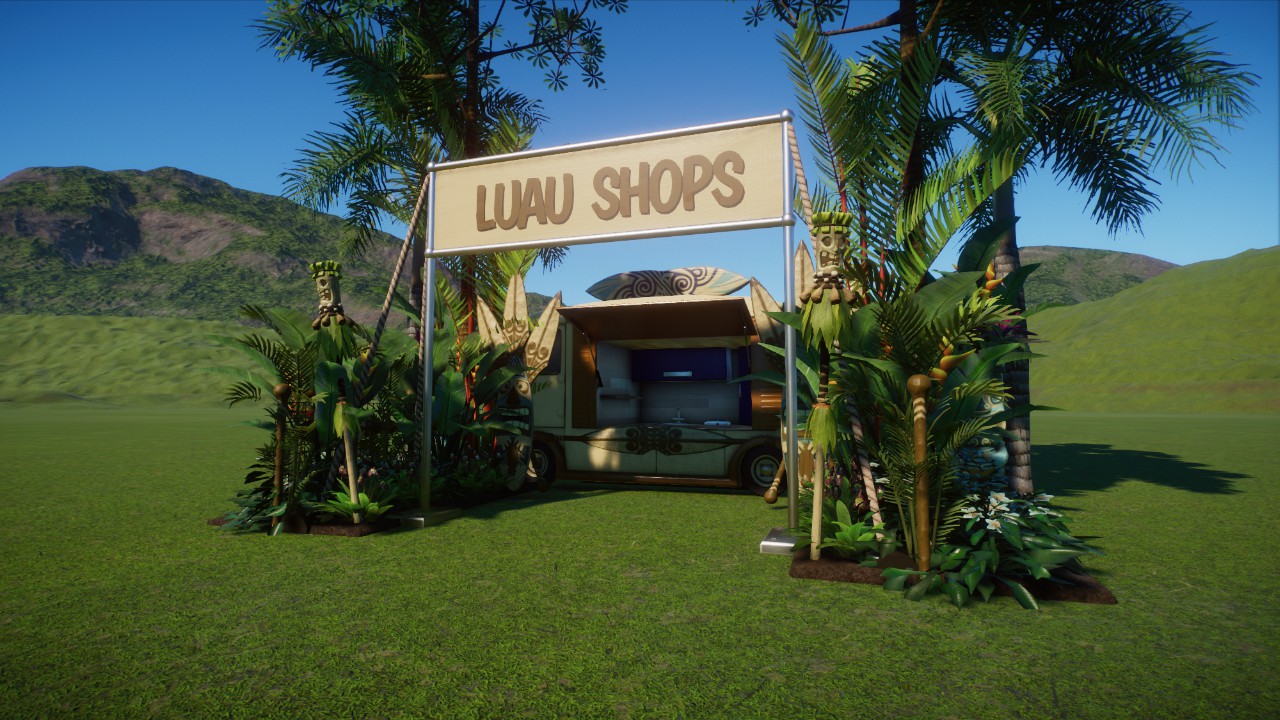 Tropical Party Food Truck