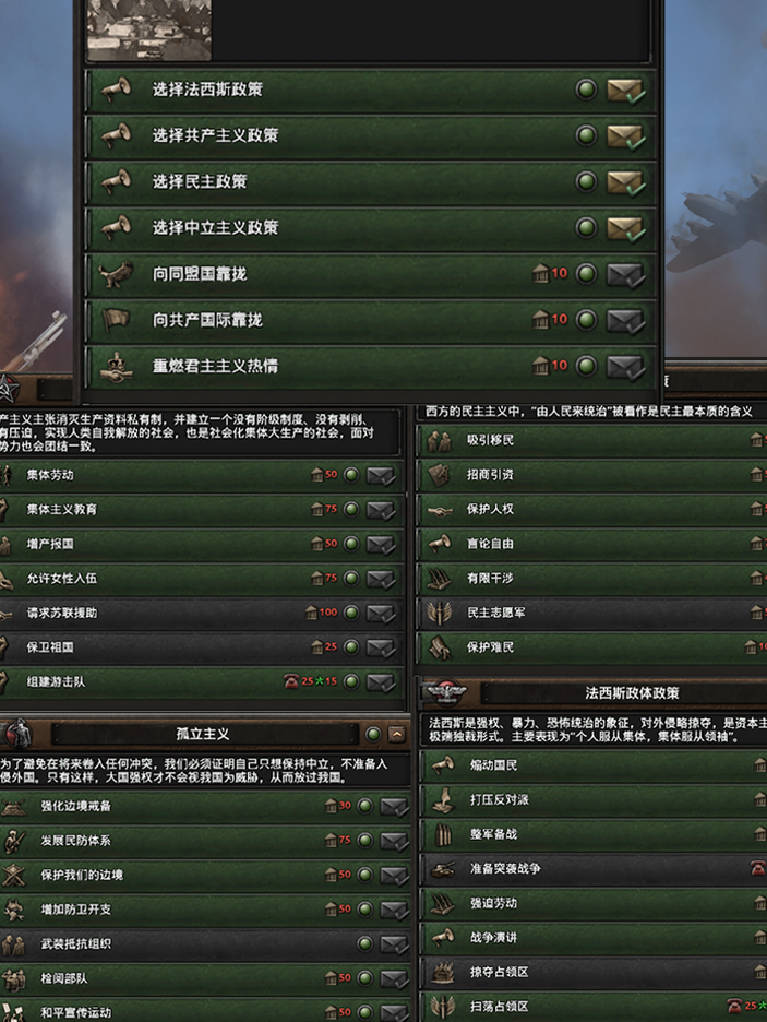 Ideological Feature Decisions Plus（English version）