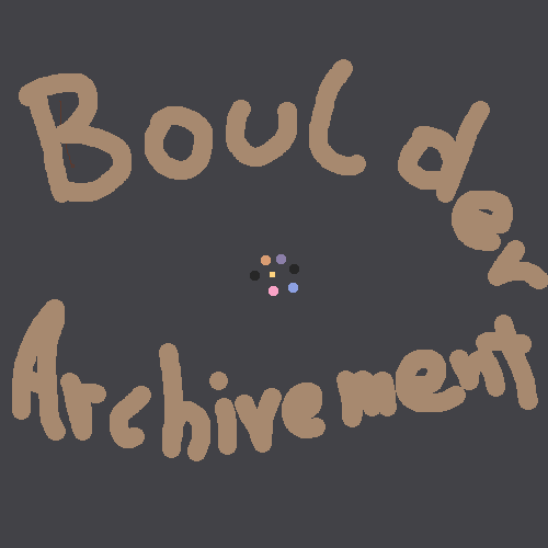 Boulders Archivment Map