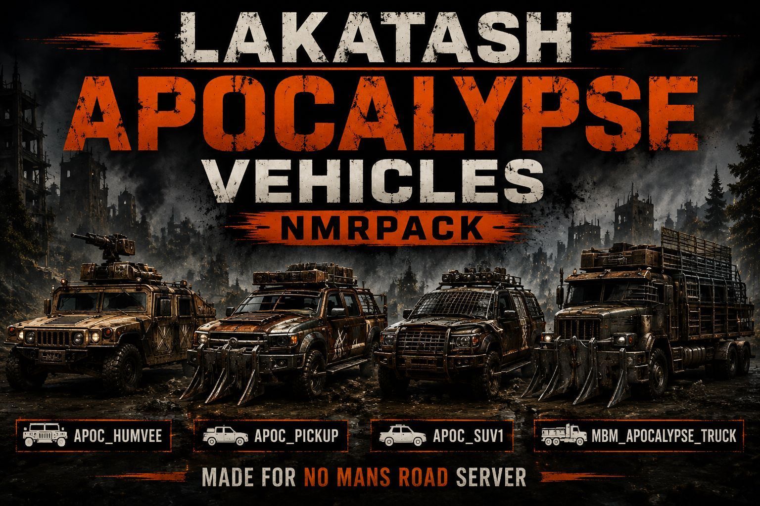 Lakatash Apocalypse Vehicles NMRPack