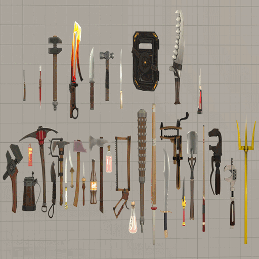Team Fortress 2 Enhanced Super Weapons Pack (Props)