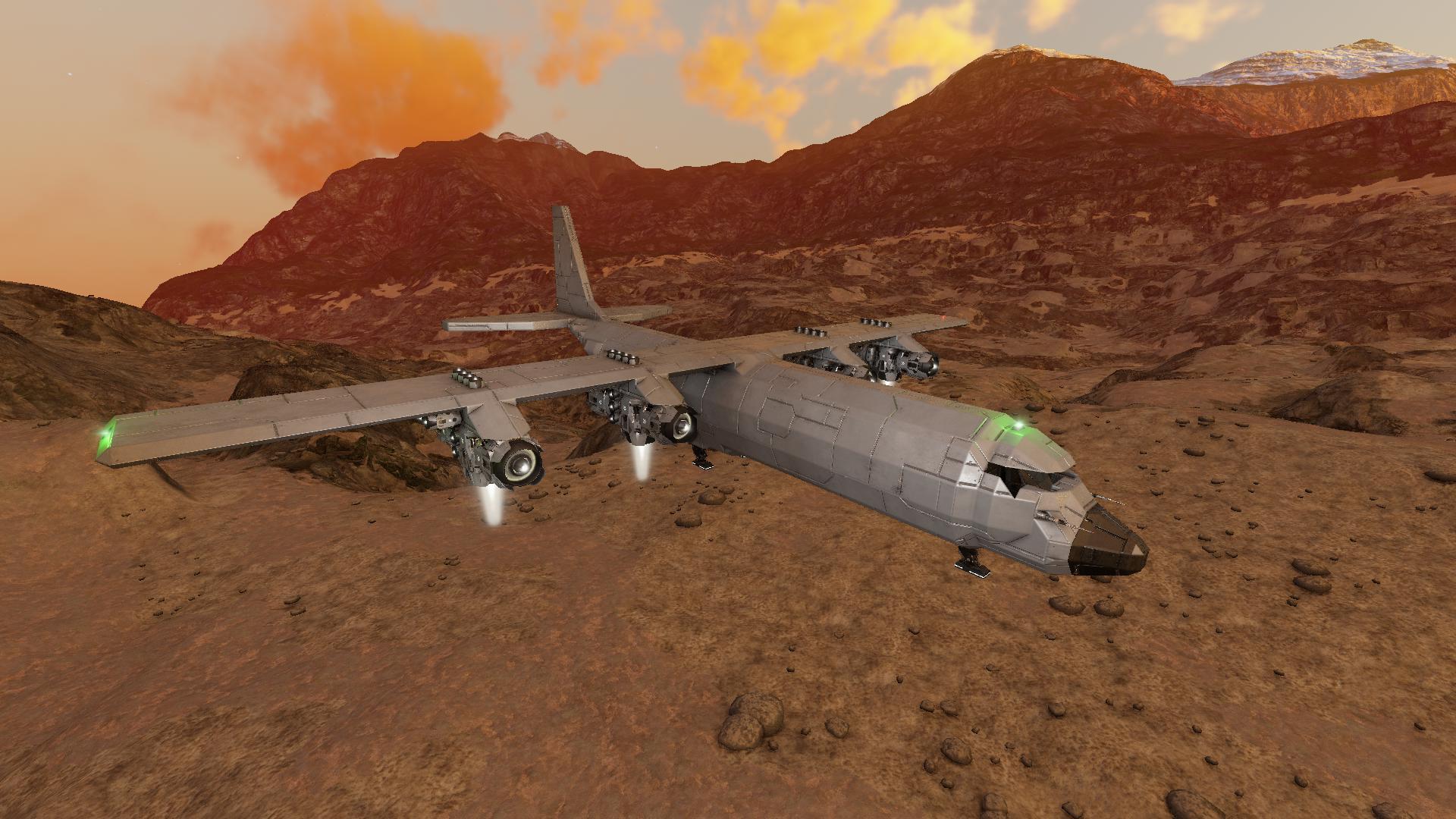 C-130 Transport Atmospheric