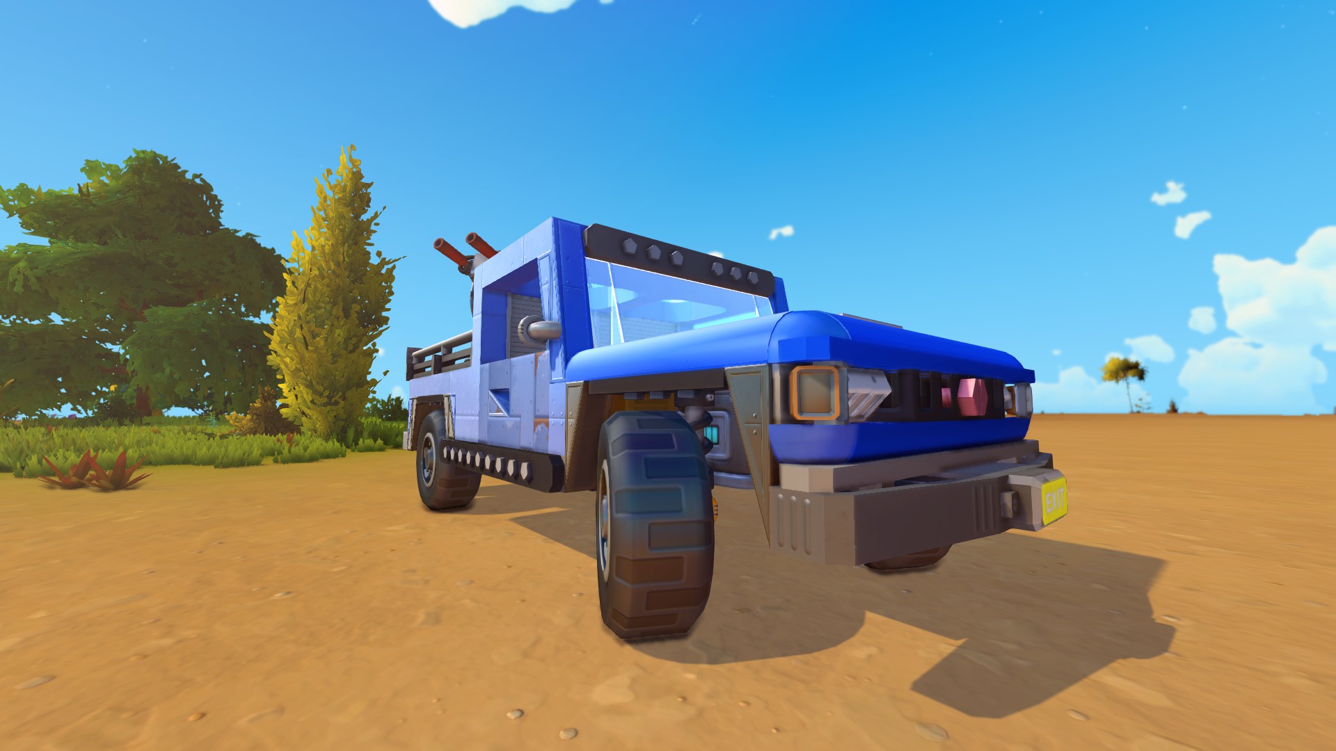 Simple survival pickup with turret