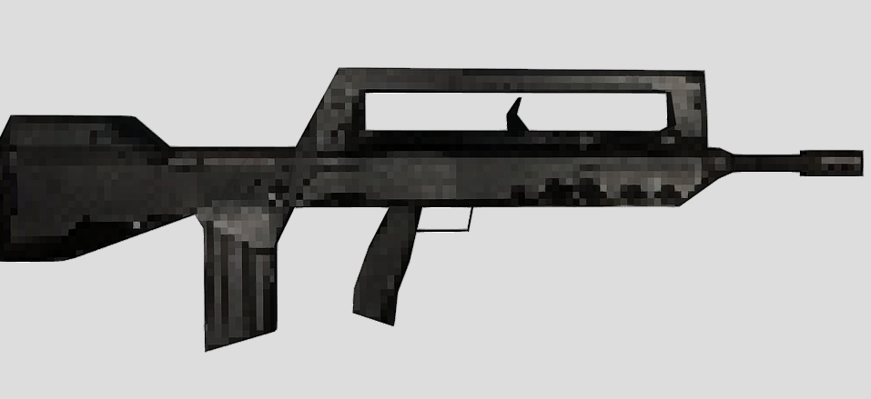 Lo poly famas