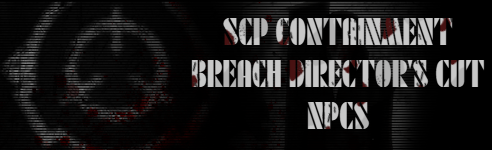 SCP Containtment Breach DC NPC's