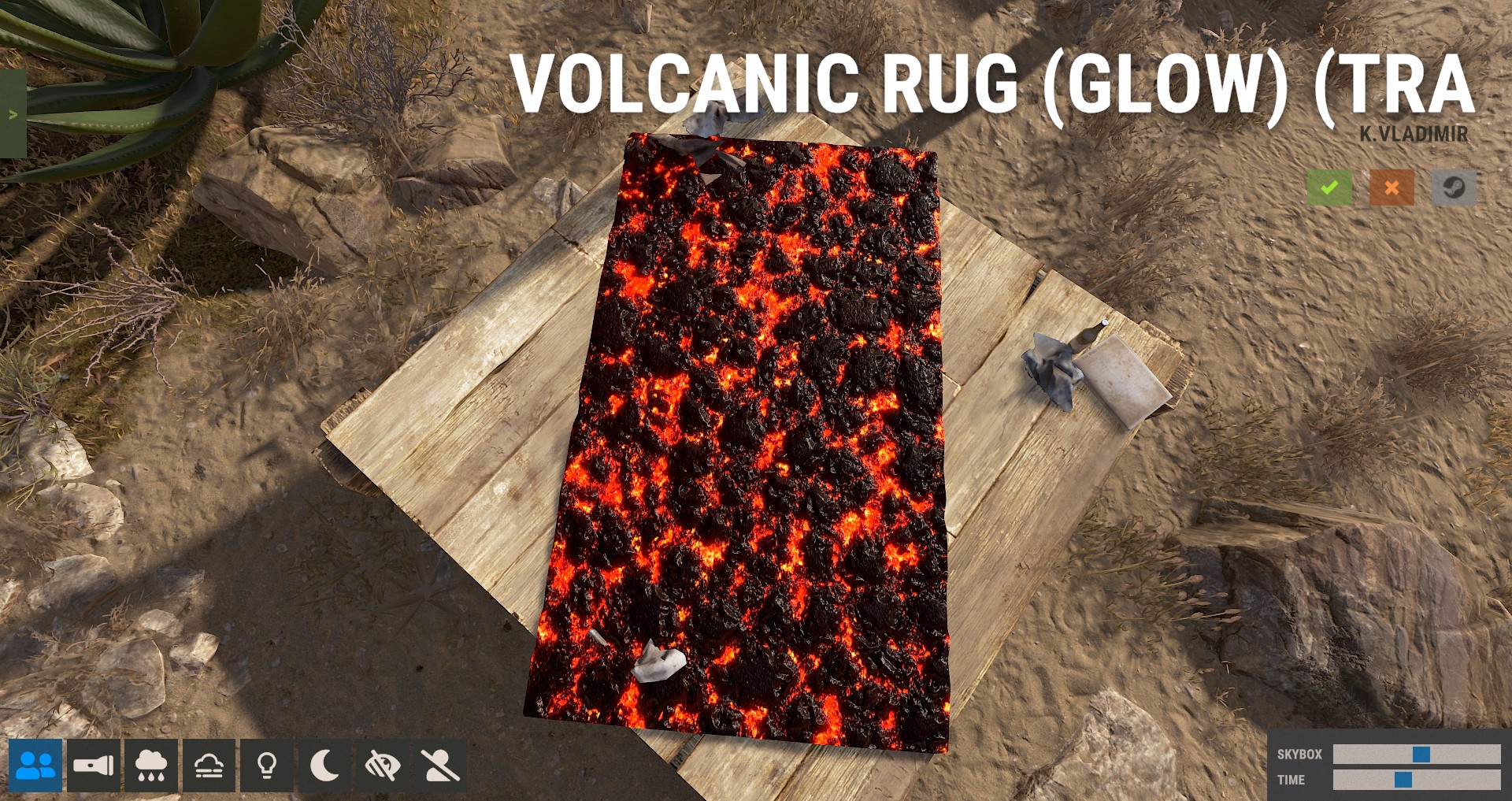 Volcanic Rug screenshot 1