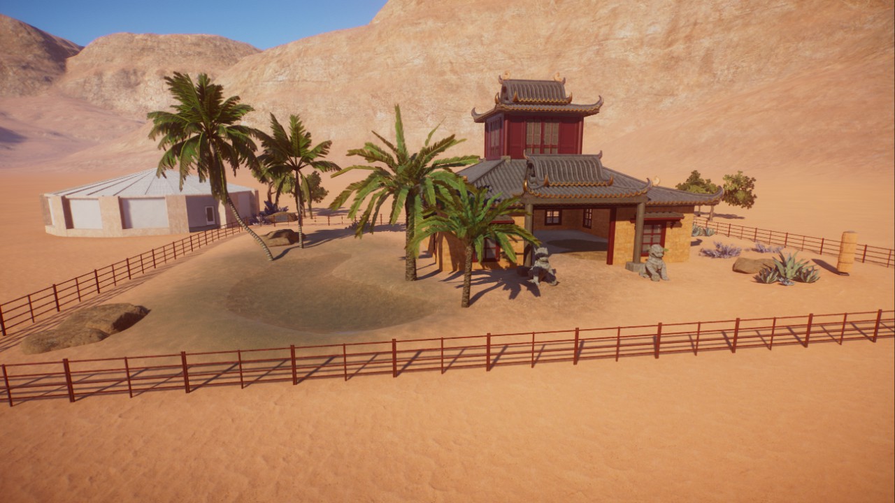 Bactrian camel habitat