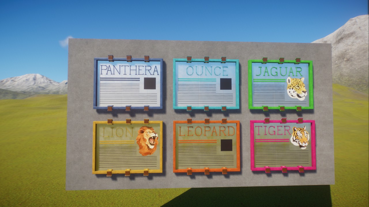 Panthera Education Board