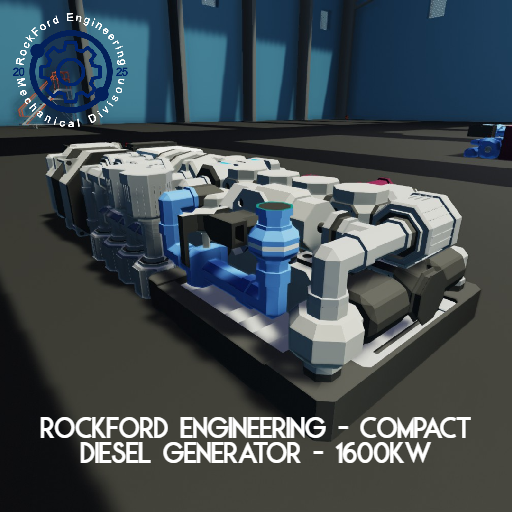 Compact Diesel Generator - 1600kW - Rockford Engineering