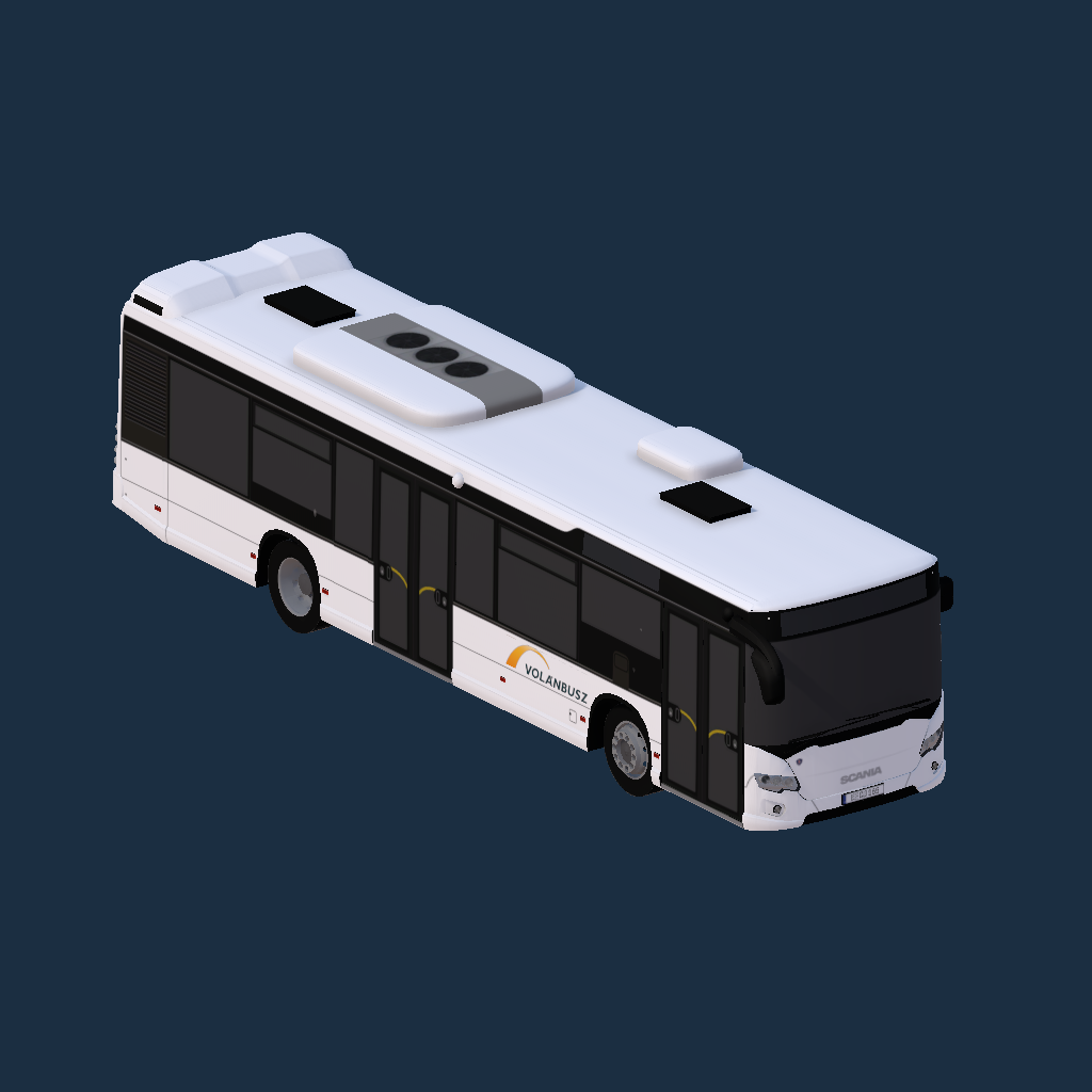 Scania Citywide LF 2-Türer Volánbusz logó