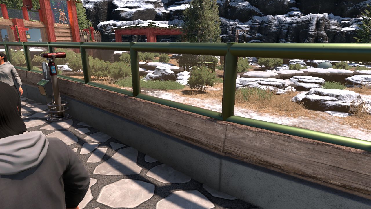 Small realistic fence