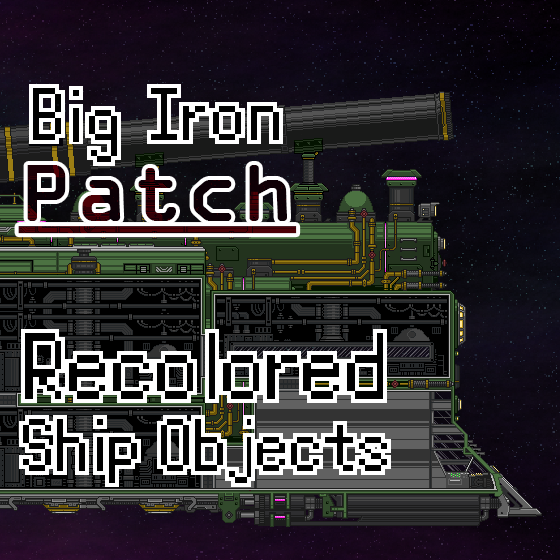 Big Iron - Recolored Ship Objects Patch