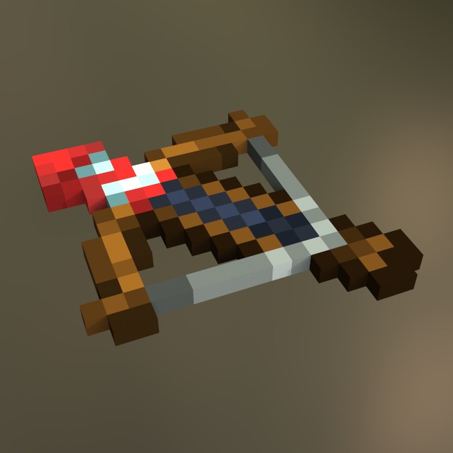 Minecraft Firework Crossbow Rocket Launcher