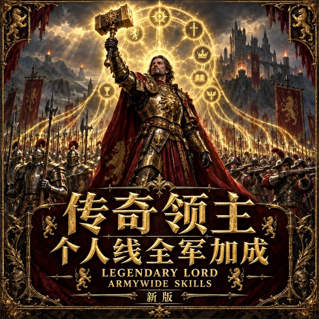 传奇领主个人线全军加成 · 新版 preview