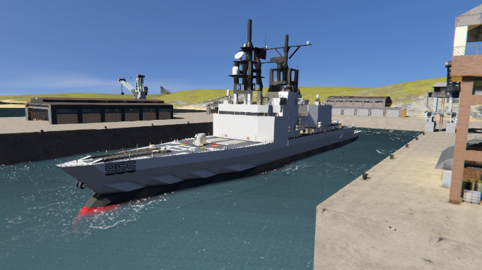 [USN] USS DD-965 'Kinkaid' Destroyer 2000