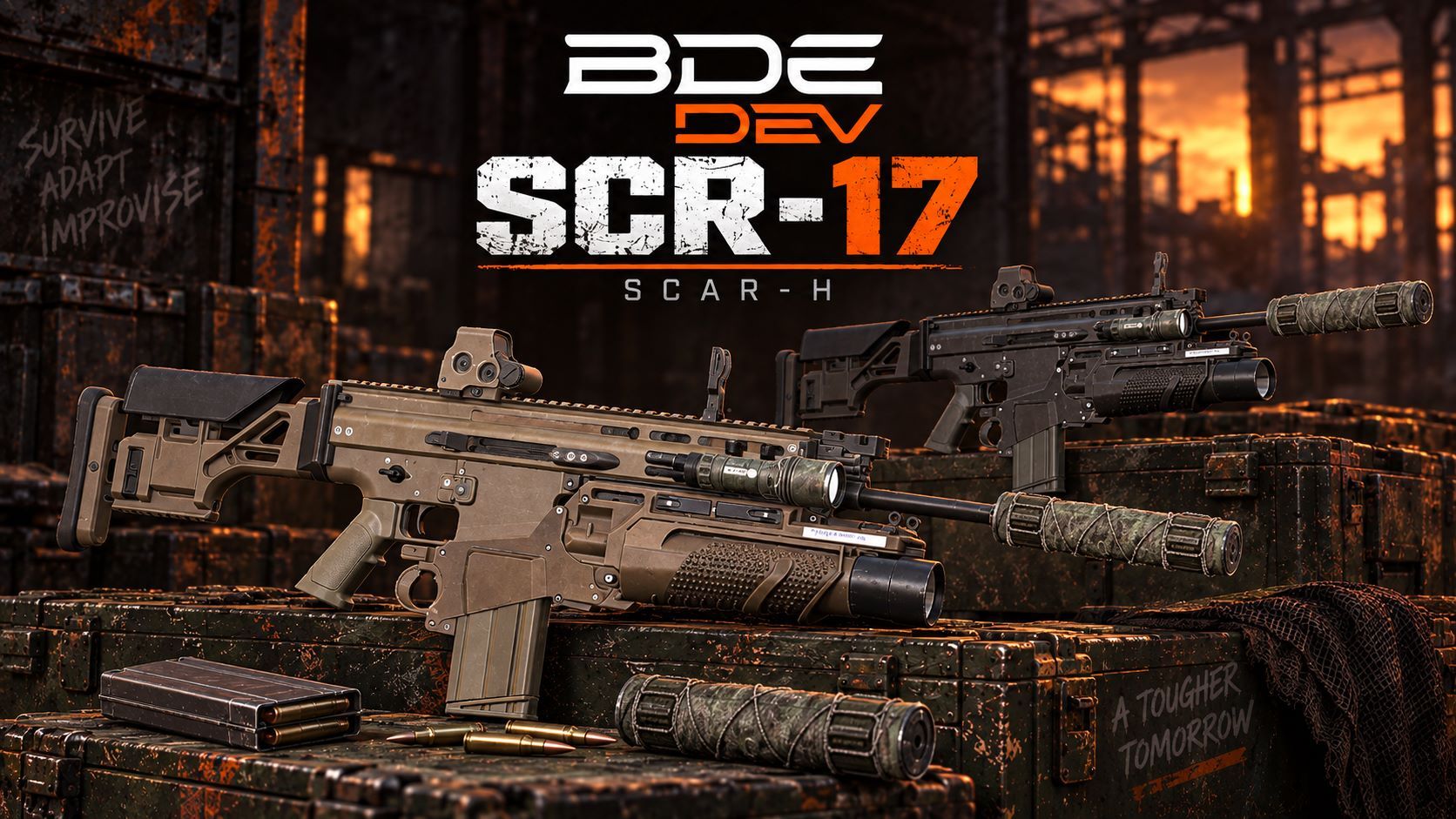 BDE Scar-H (SCR-17) model swap preview