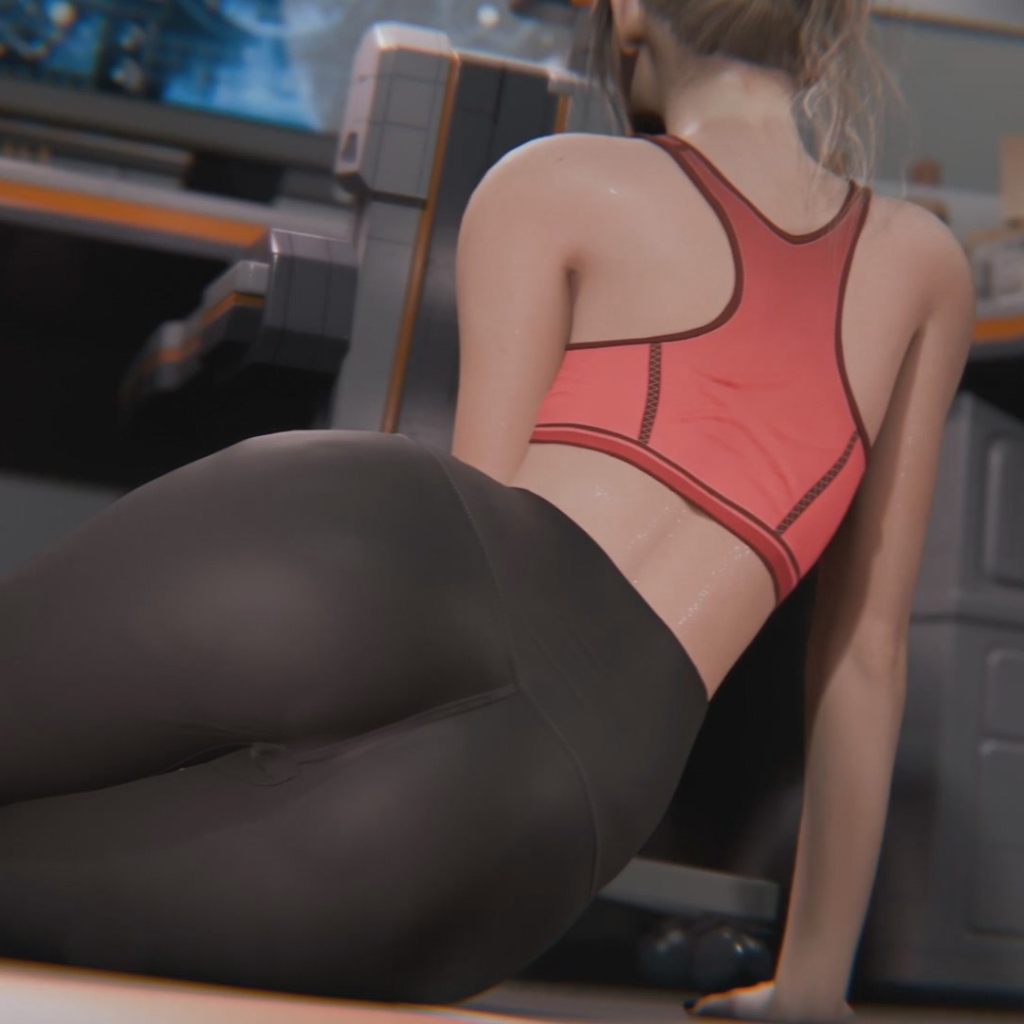 Ashley workout release-Minko Animation - Sankaku