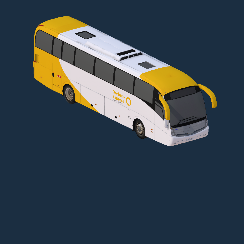 Levante B9R (2+2) Orebank Coaches - Express Livery