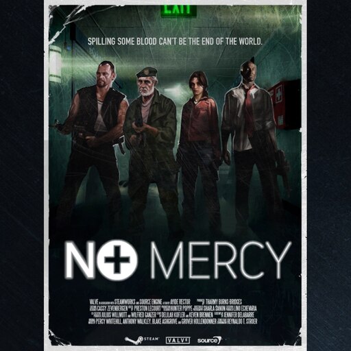 NO MERCY ポスター Steam Workshop::Alternate No Mercy Poster