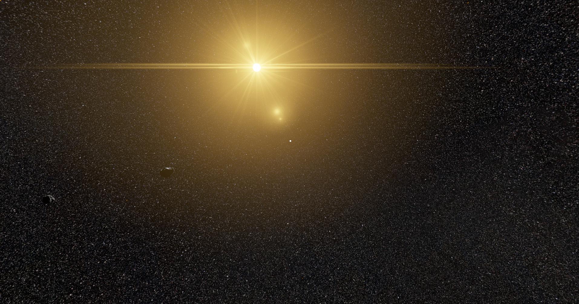 Skybox with stars